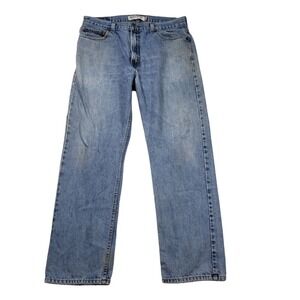 Vtg Levis 505 Straight Leg Jeans 34x31* Men Light Wash Distressed Streetwear Y2K